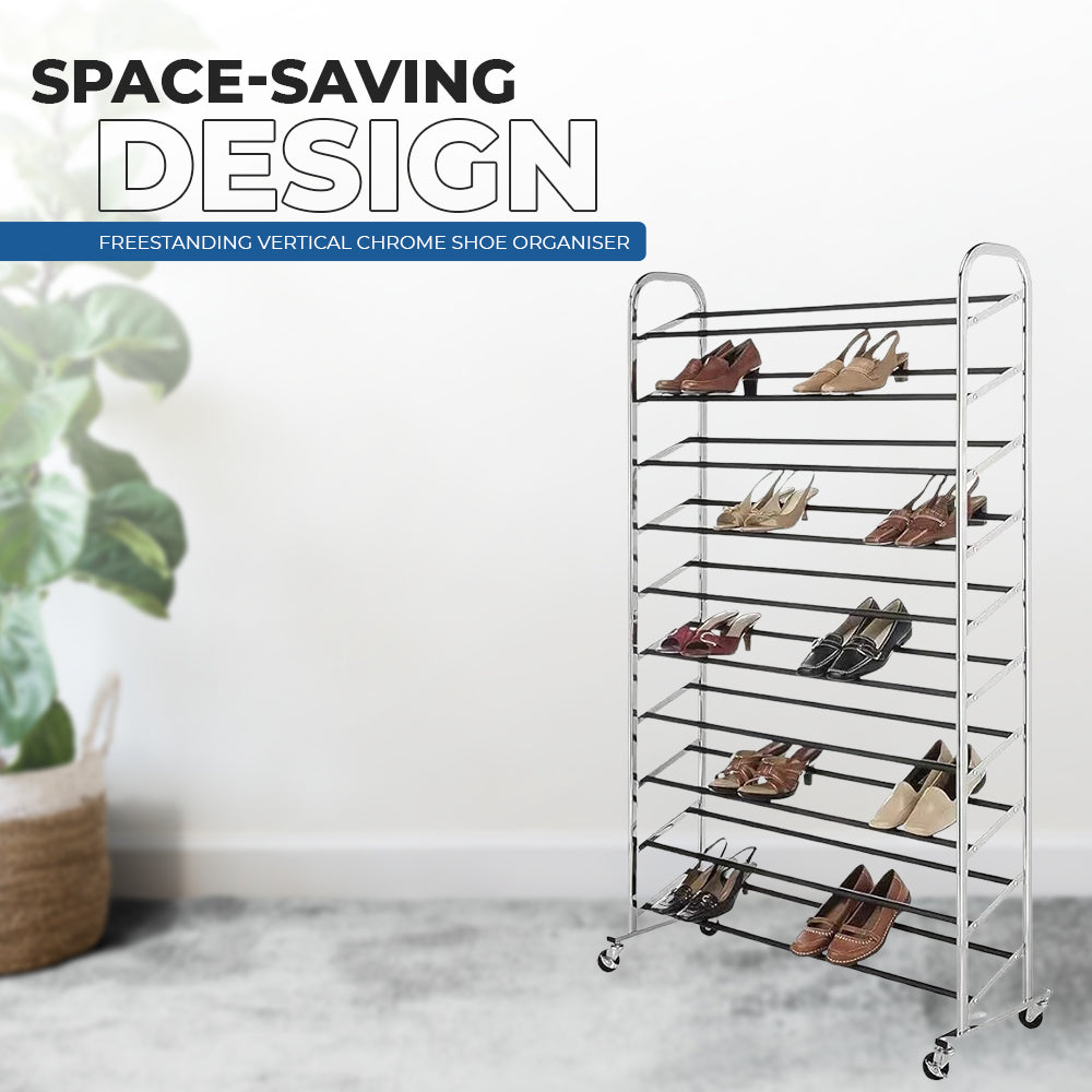 10 tier shoe rack - Space Saving Design