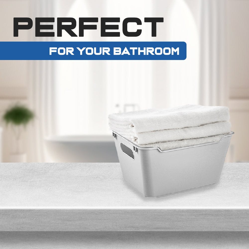 Plastic Studio Storage Baskets For Bathroom