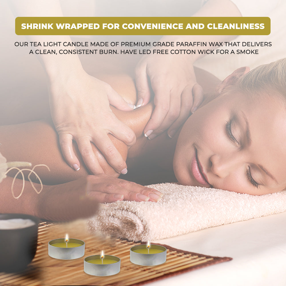 Unscented Tea Light Candles