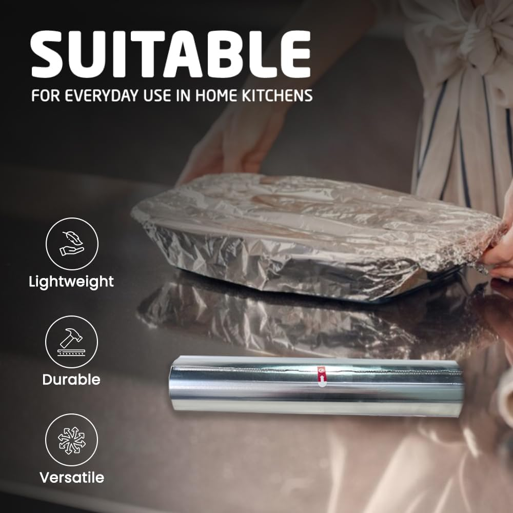 Heavy-Duty Kitchen Foil - Aluminium Foil Roll