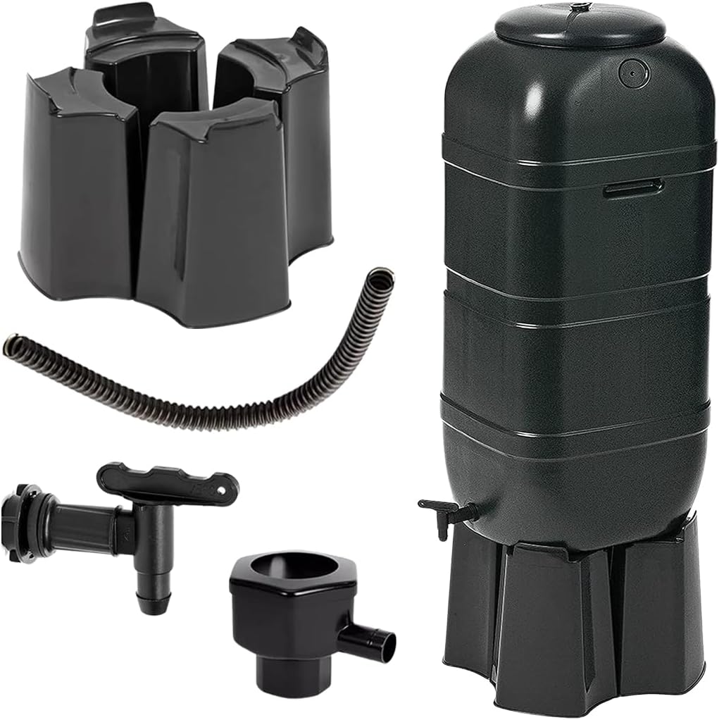 Garden Water Butt Set with stand