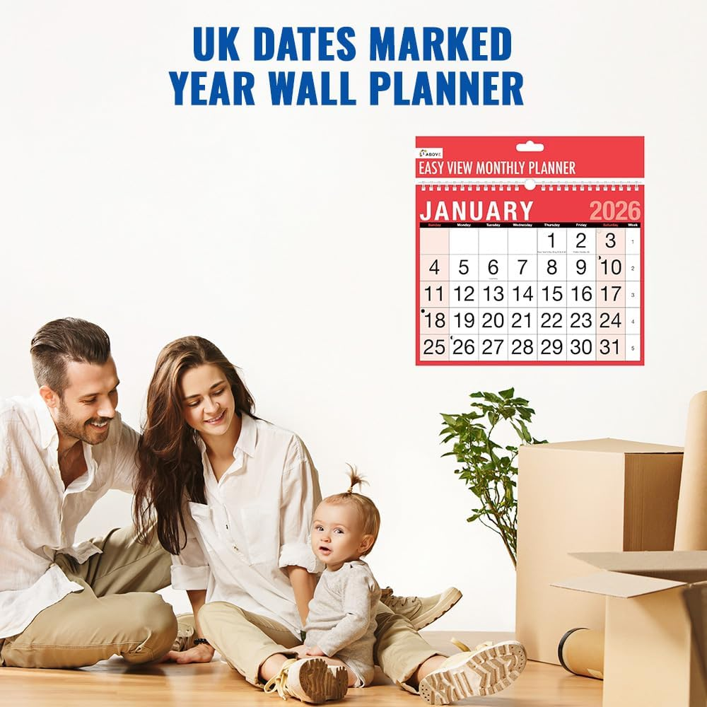 2026 Easy View Calendar