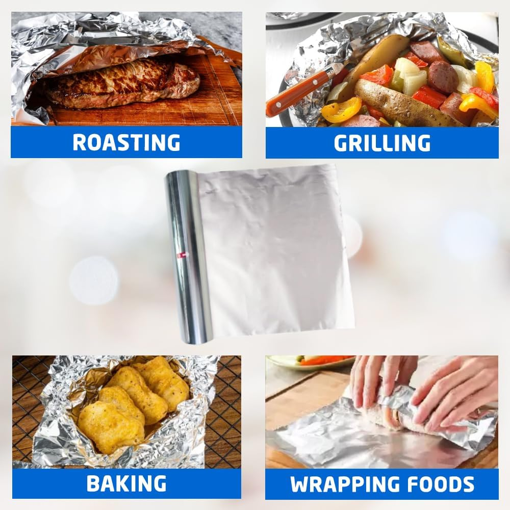 Heavy-Duty Kitchen Foil - Aluminium Foil Roll