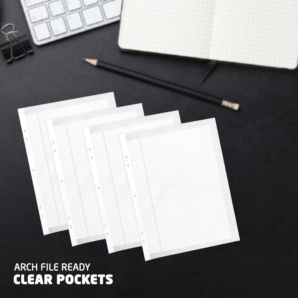 A4 Punched Plastic Wallets
