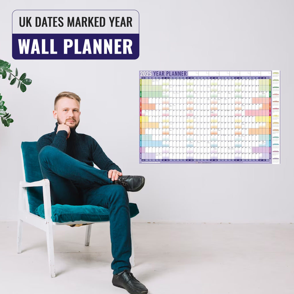 2025 Year Wall Planner A1 Large
