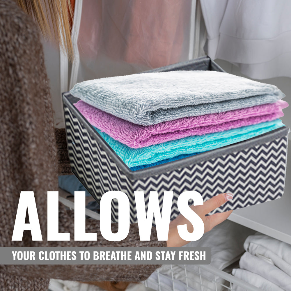 Collapsible Clothes Drawer Organizers