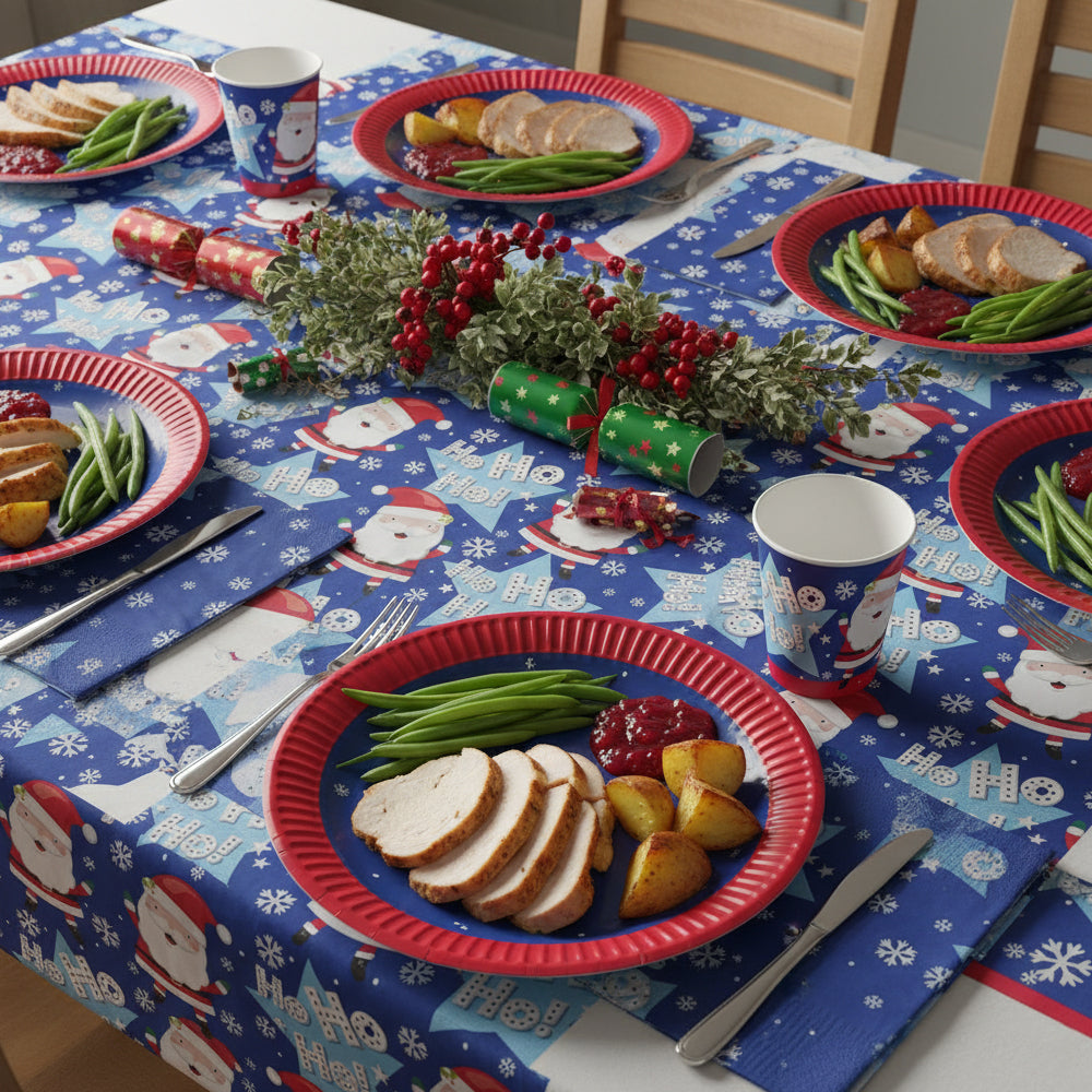 Christmas Party Tableware Set – 33 Pieces