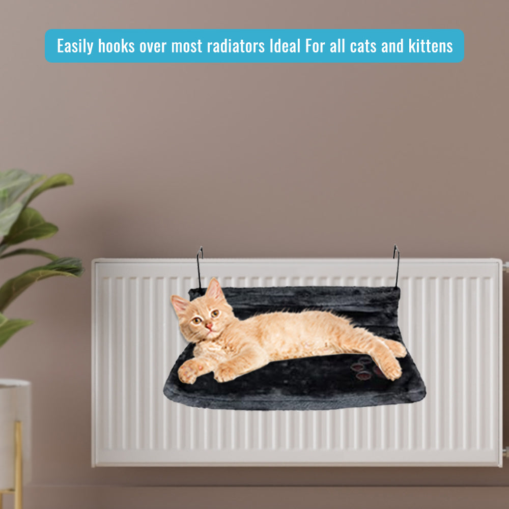 Black Radiator Bed for Cats