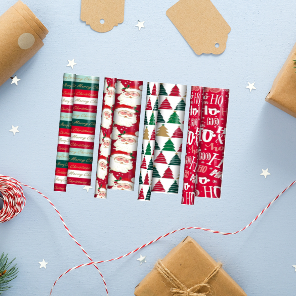 Wrapping Paper Roll For Christmas