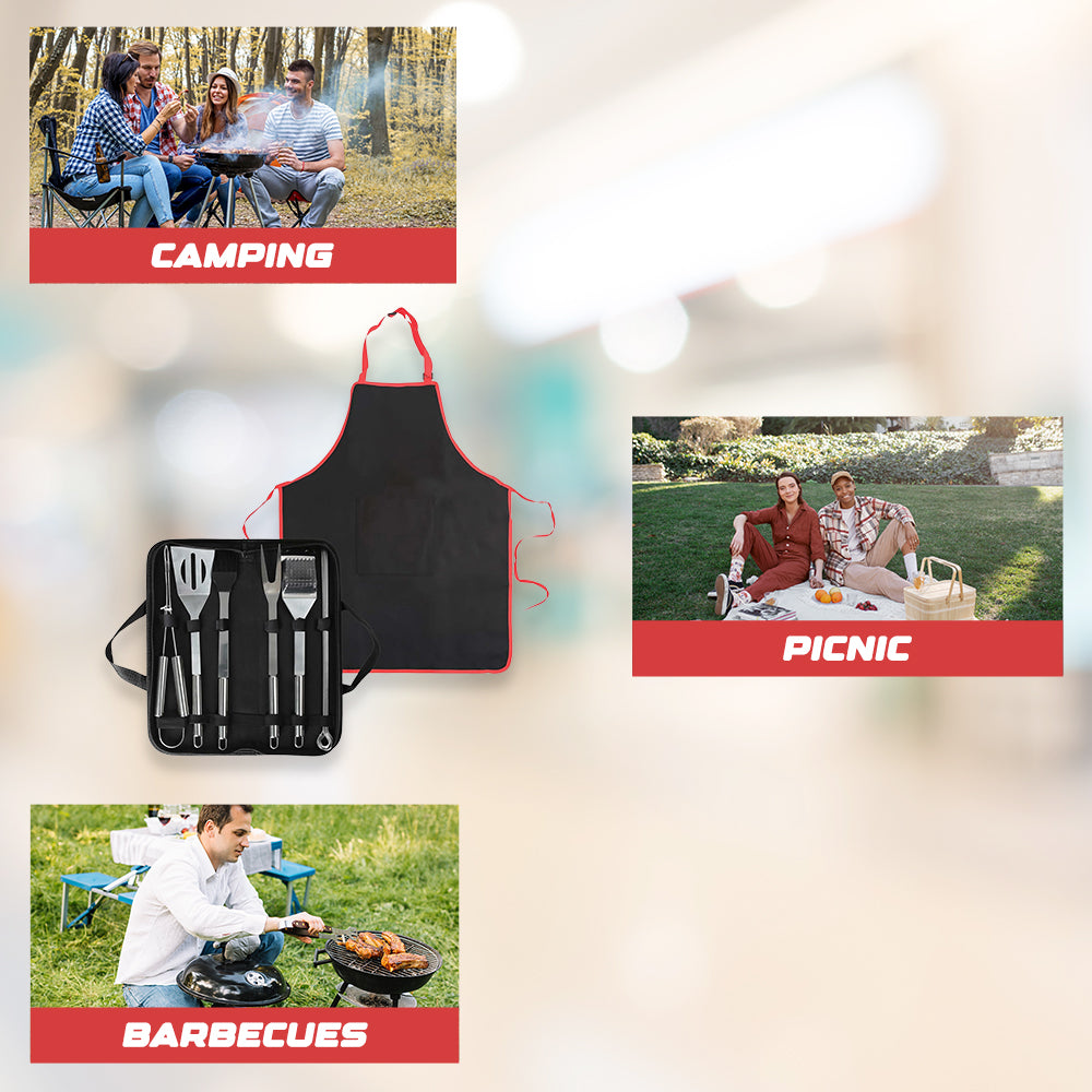 Uses of Stainless Steel Grill Tools Set