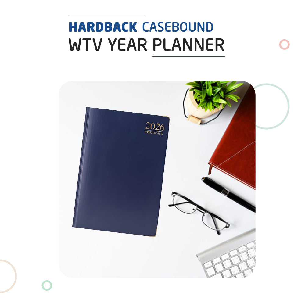 2026 A4 Week to View Diary
