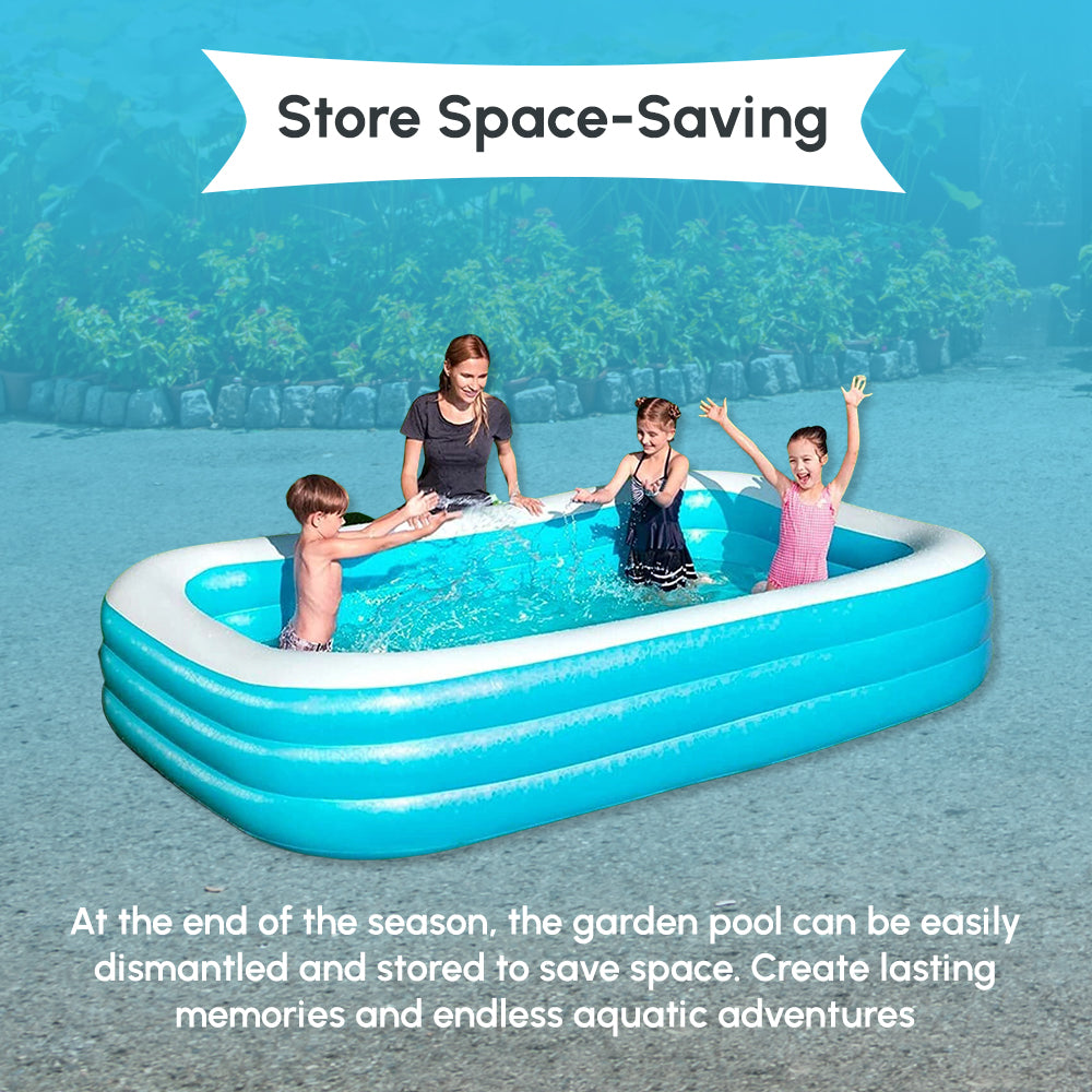 Rectangular Pool for Family