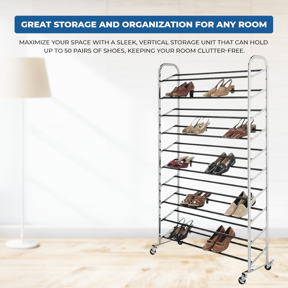 10 tier shoe rack - Great Storage Solution