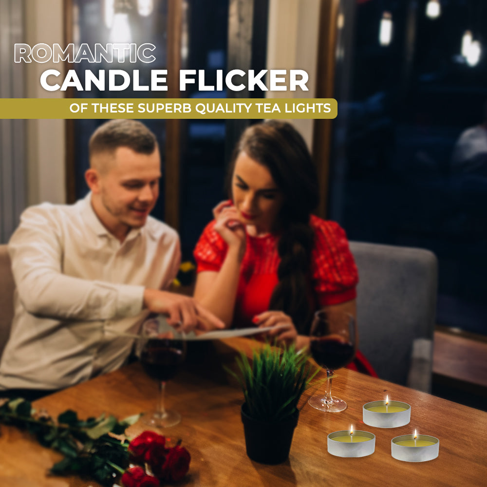 Unscented Tea Light Candles