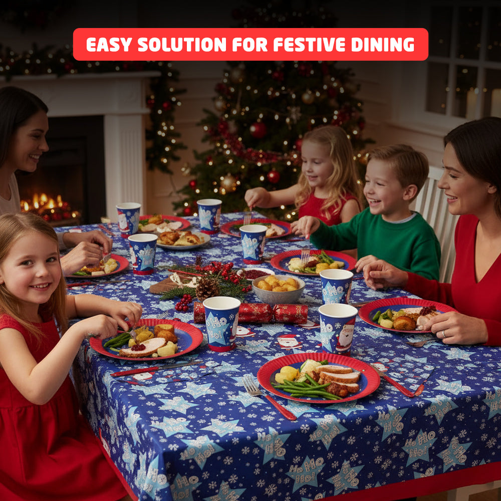 Christmas Party Tableware Set – 33 Pieces