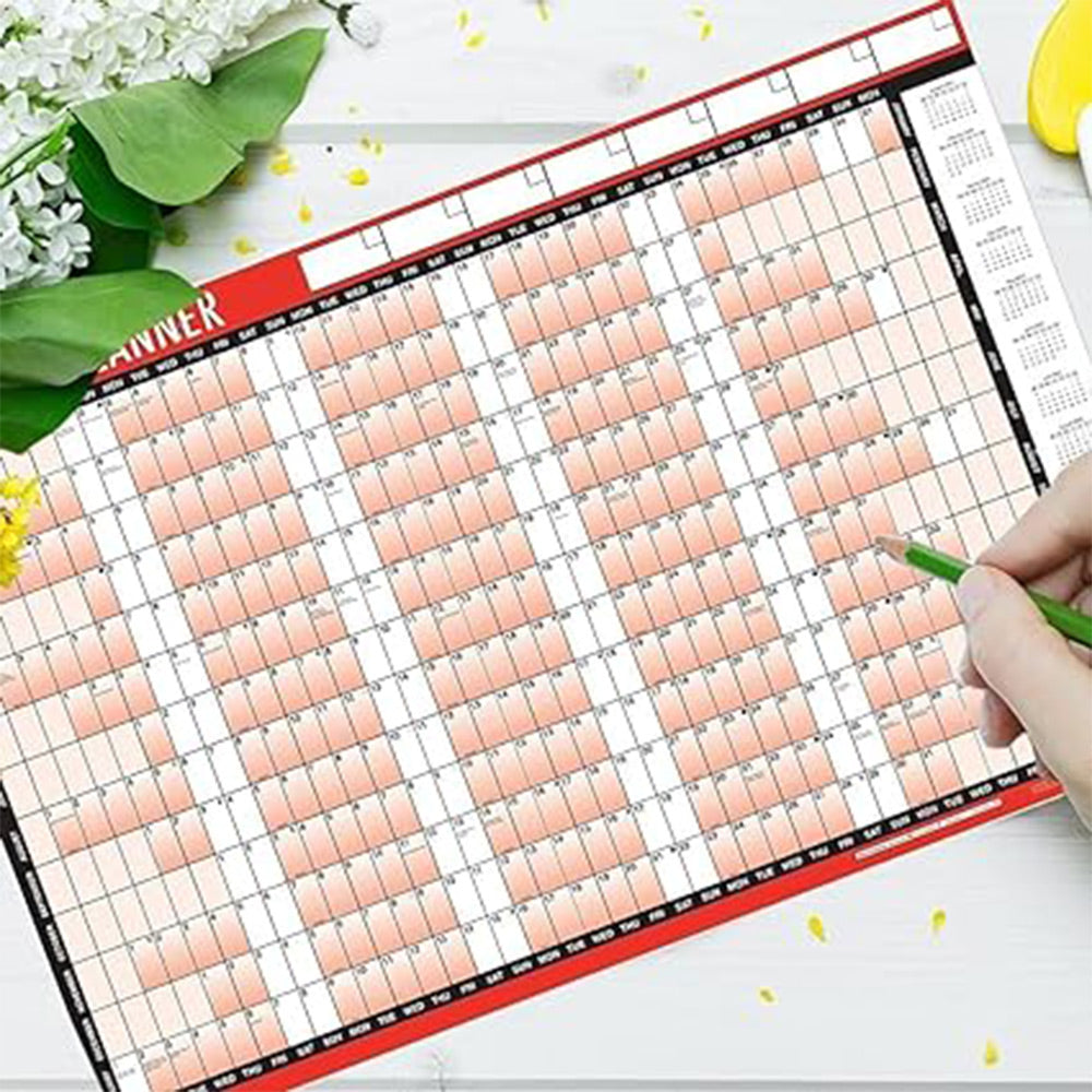 2026 Year A1 Stratified Wall Calendar