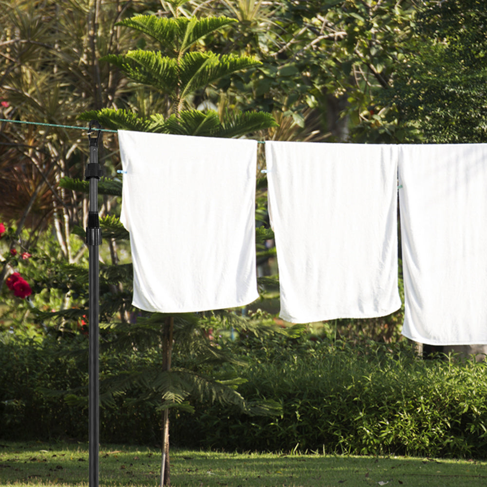 Extending Washing Line Prop Pole