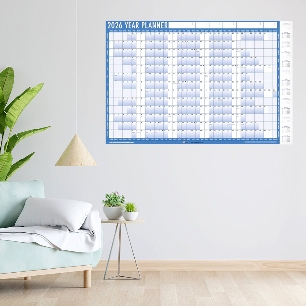 2026 Year Wall Planner A1 Large