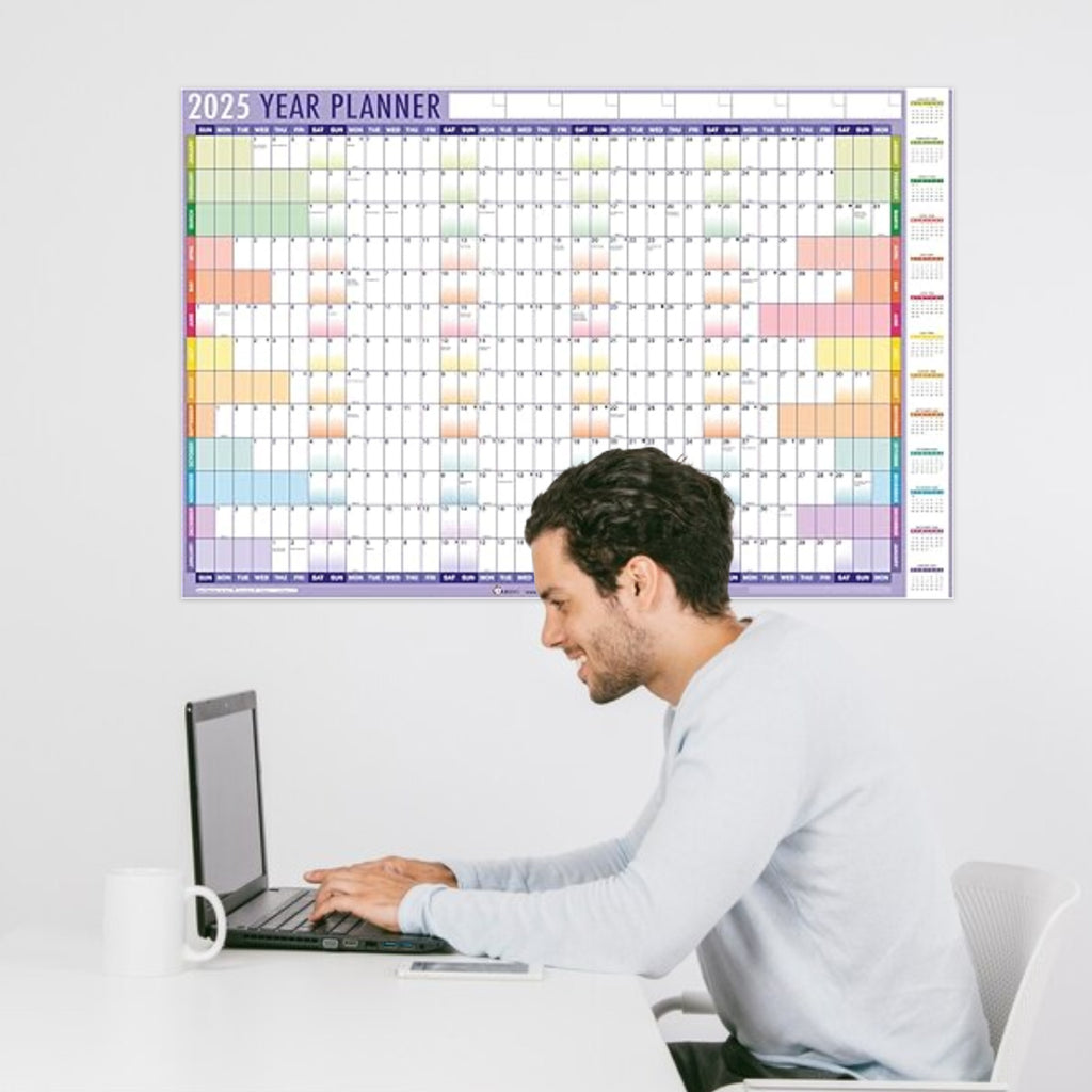 2025 Year Wall Planner A1 Large