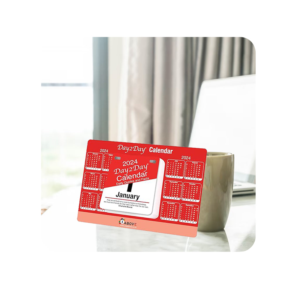 Day To Day Desk Calender - 2024