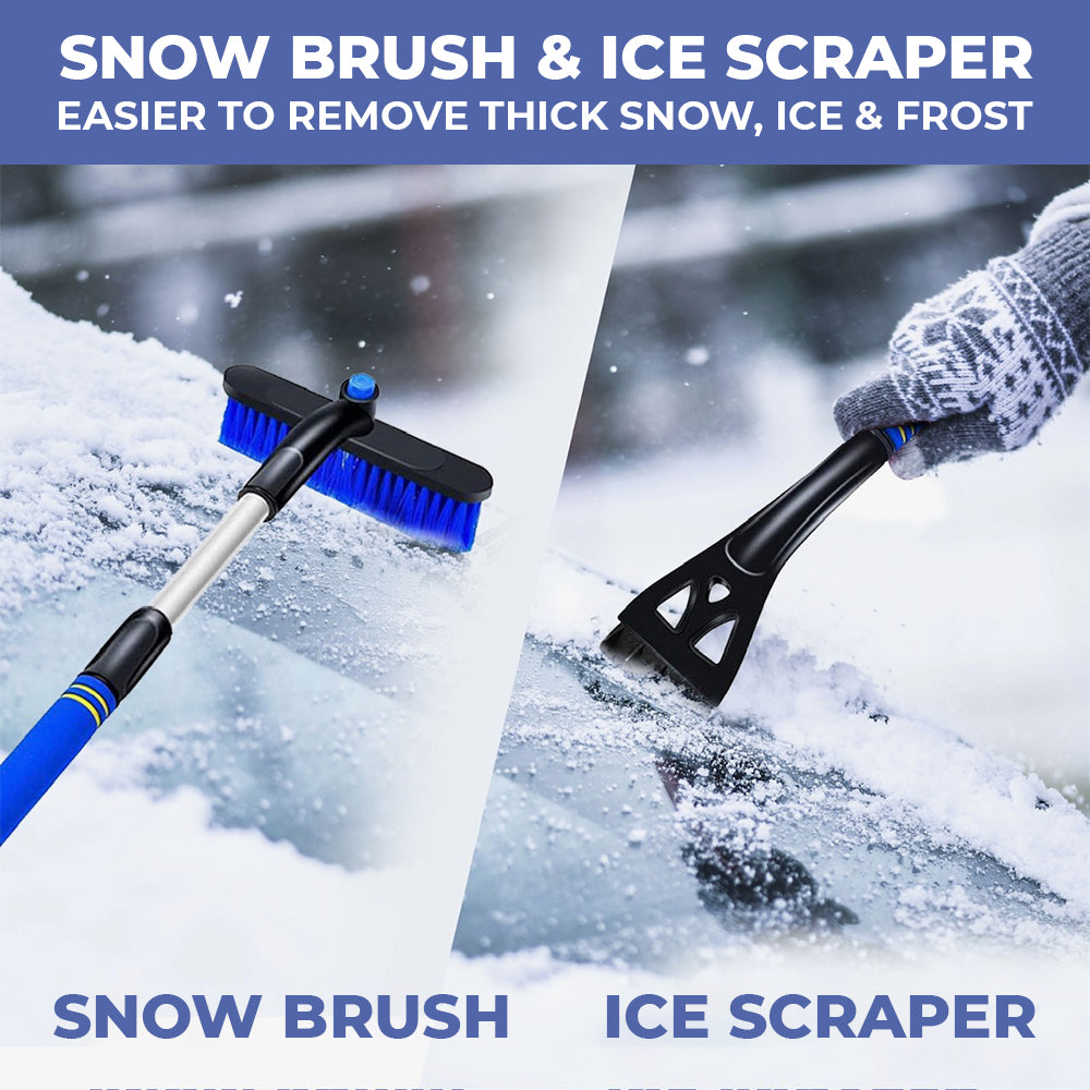 Extendable Ice Scraper & Snow Brush