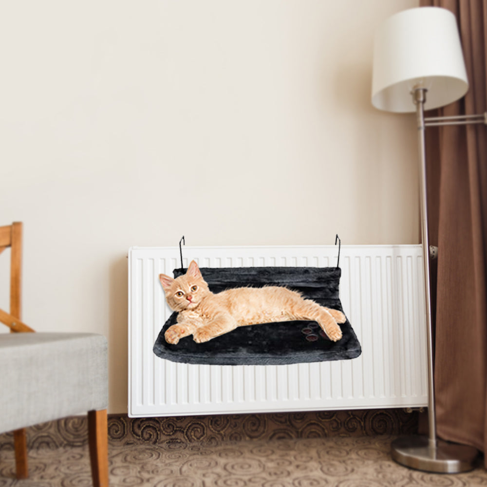 Black Radiator Bed for Cats