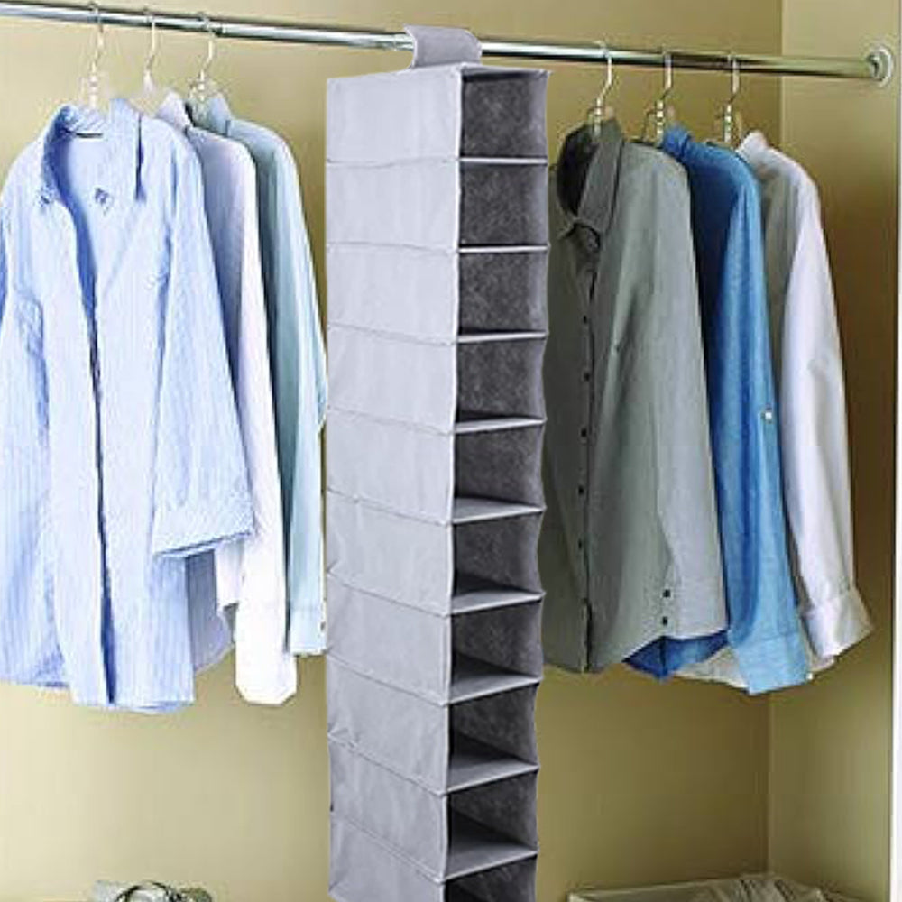 10 shelves Foldable Wardrobe Closet Organizer