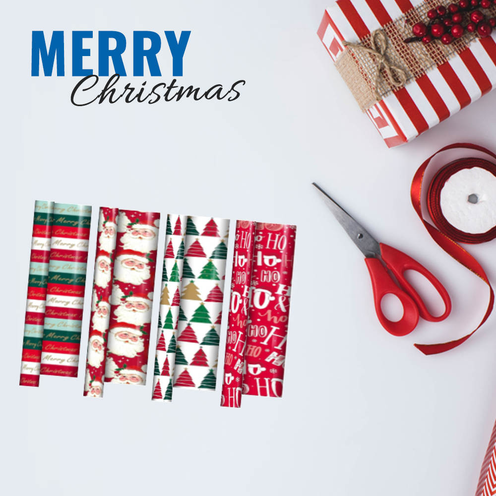 Wrapping Paper Roll For Christmas