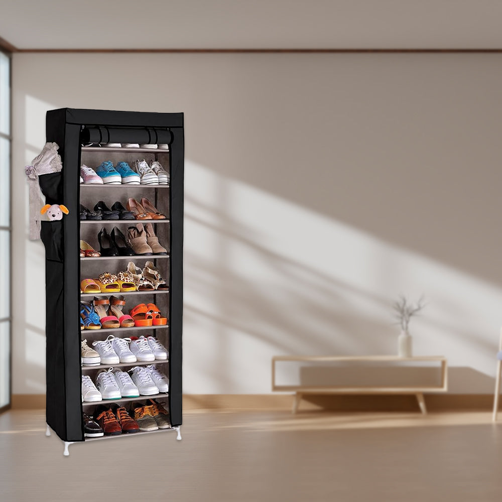 6-Tier Non - Woven Shoe Rack