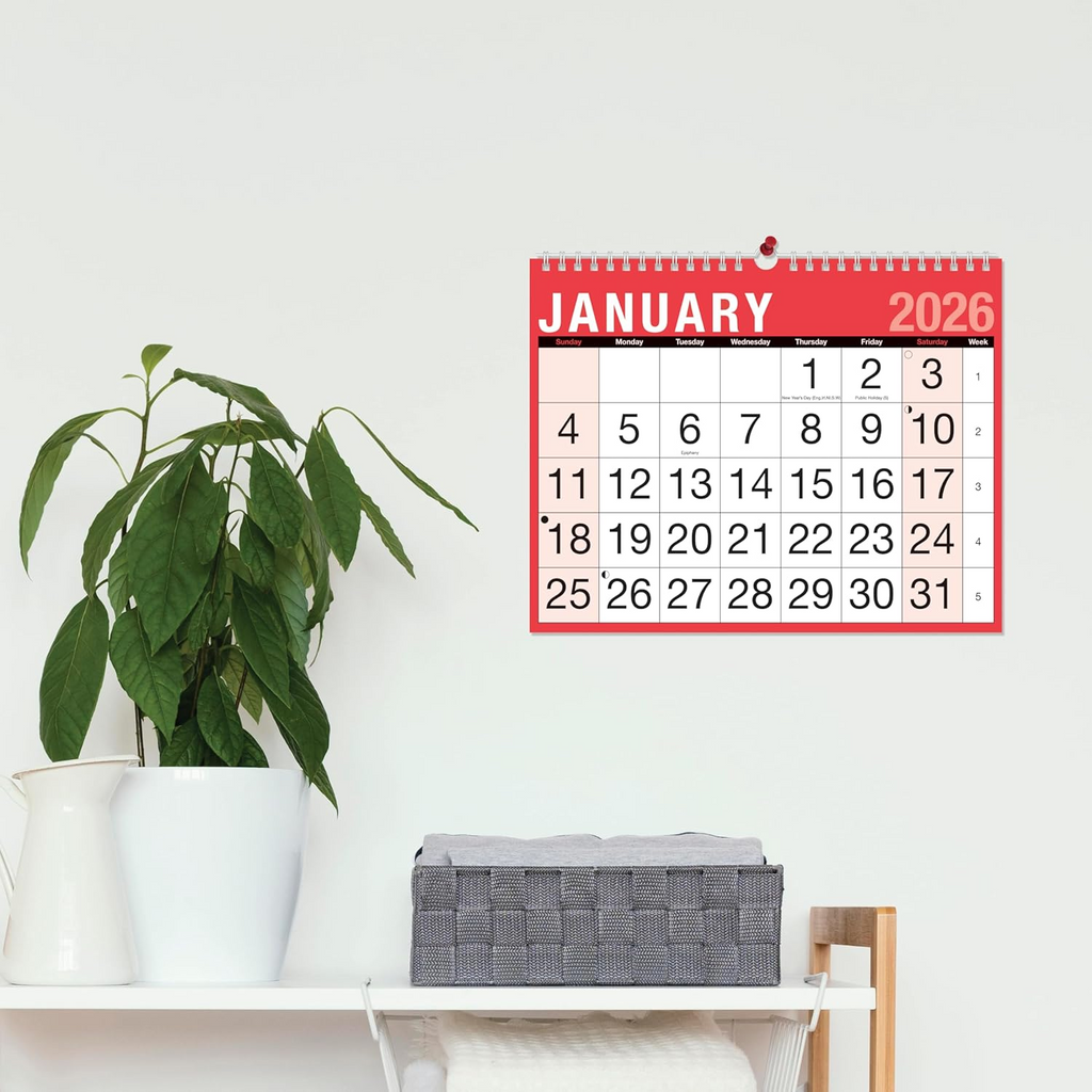 2026 Easy View Calendar