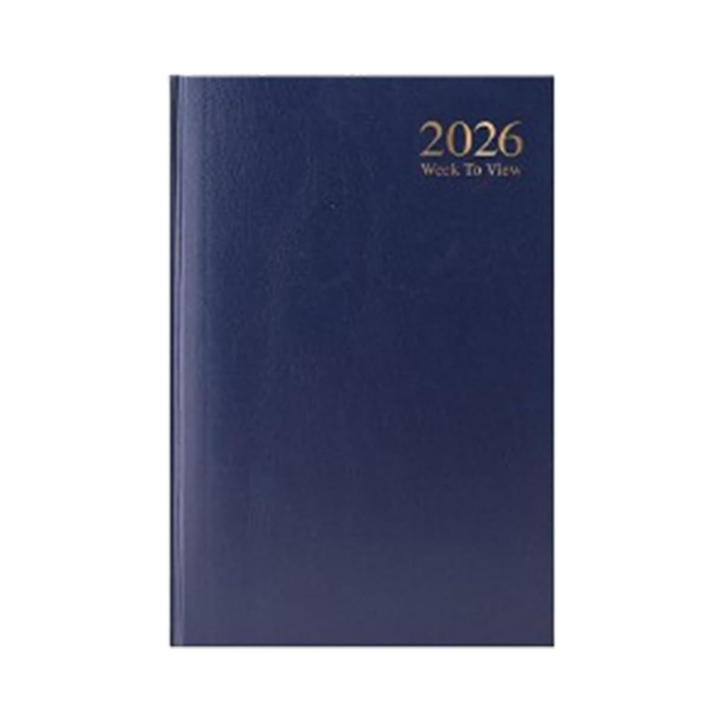 A5 Week to View Diary Blue