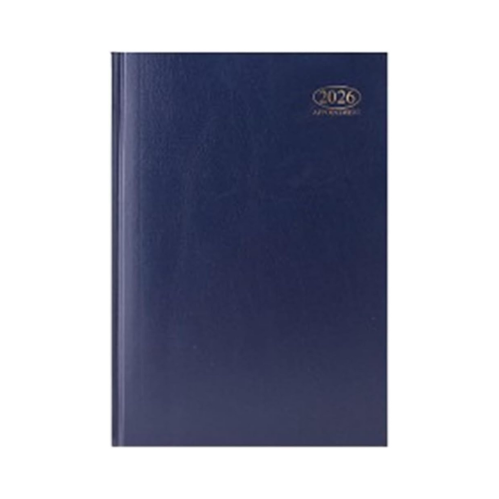 2026 Premium Quality A4 Day to Page Appointment Diary - Blue