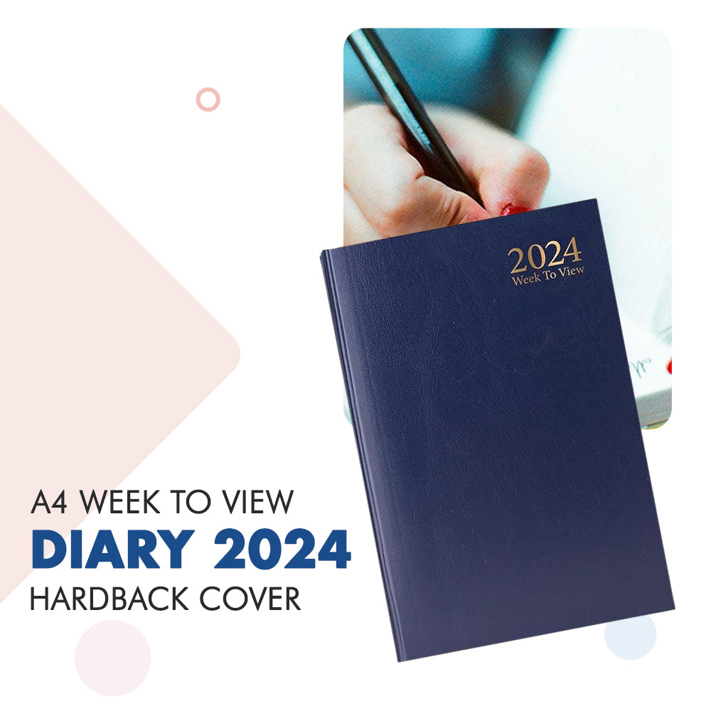 A4 Week to View Diary