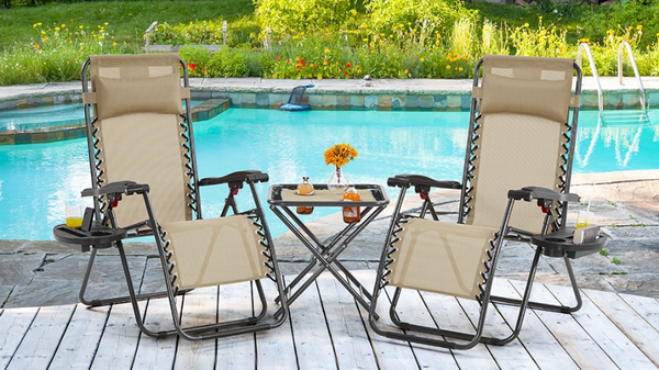 Multipurpose Folding Table and Chairs Set, Outdoor Indoor Use for BBQ| Picnic| Garden| Office Parties Set In White Foldable Portable Design, 4Ft & 6Ft