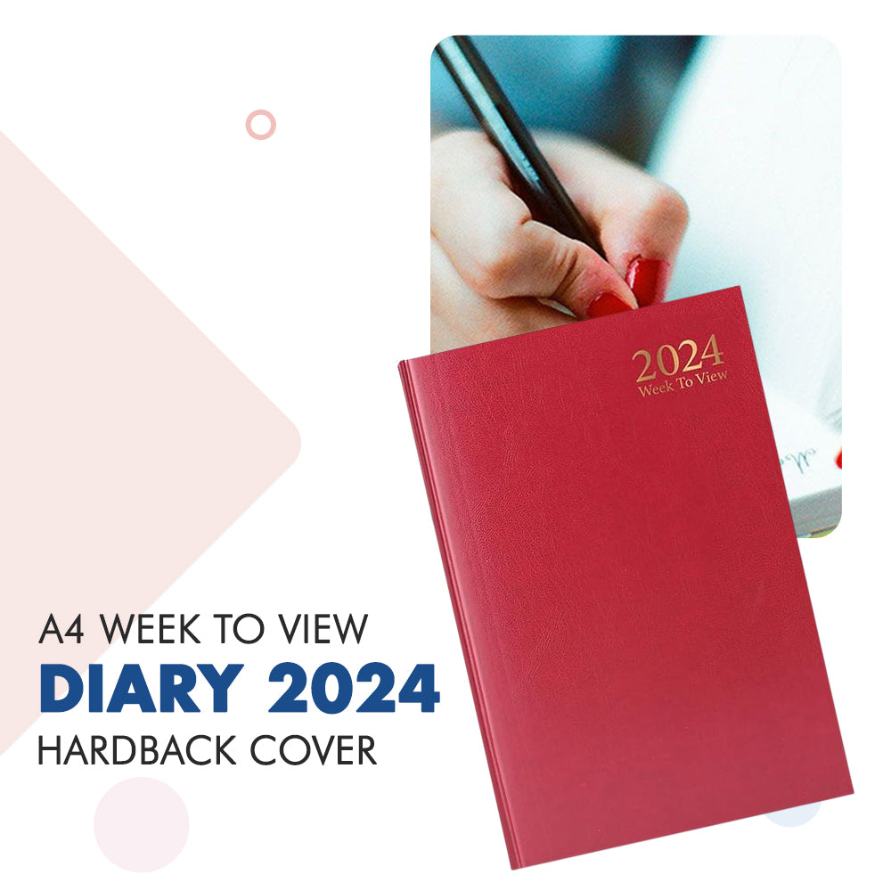 A4 Week to View Diary