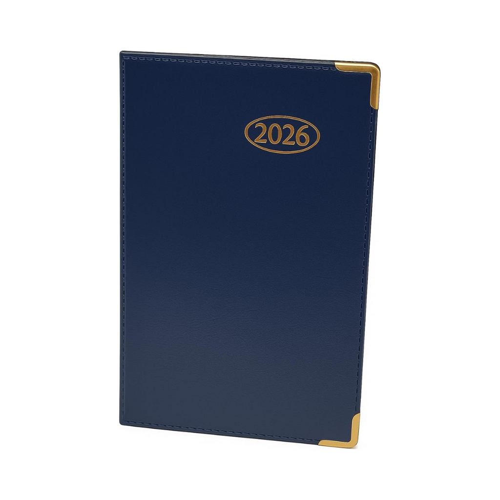 2026 Slim Week to View PVC Leather Diary