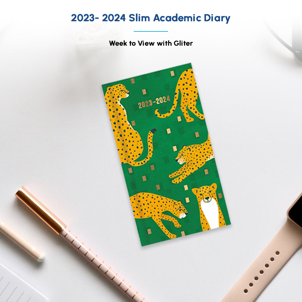 Academic Diary with Glitter