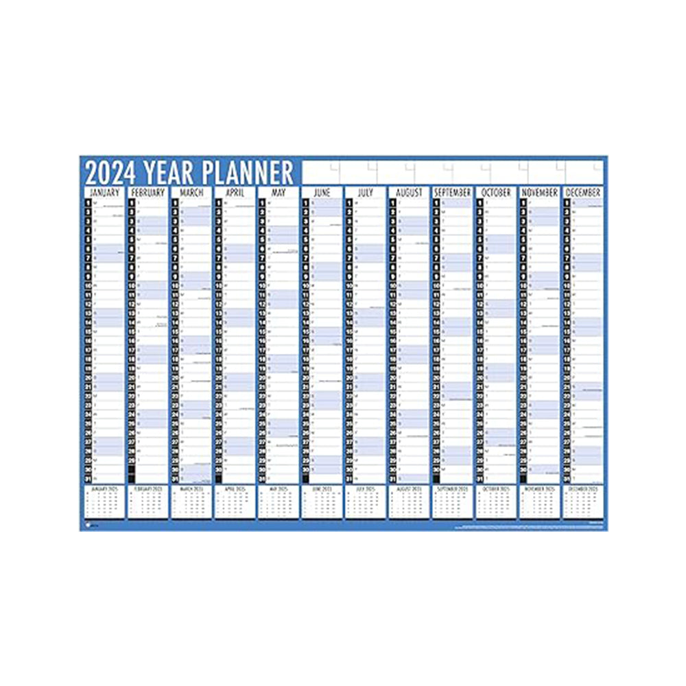 A1 Large Year wall Planners & Personal Organisers