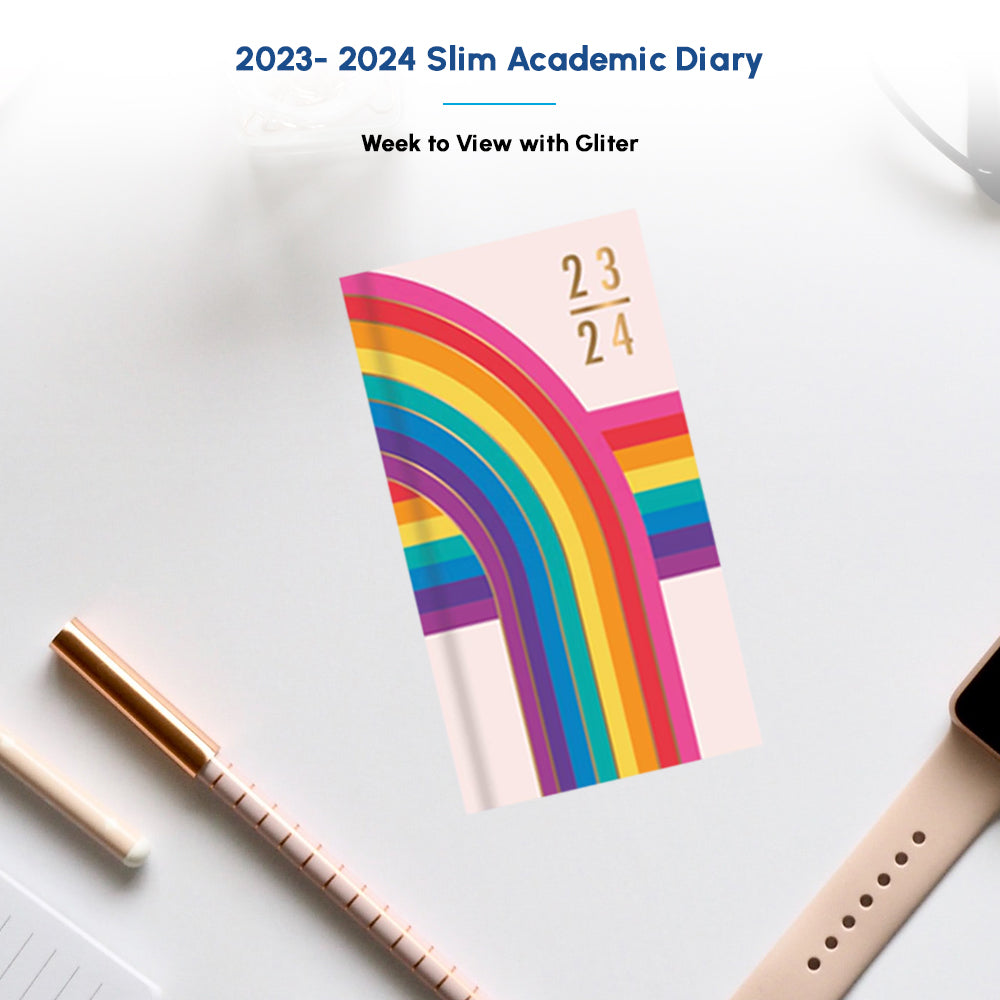 Academic Diary with Glitter