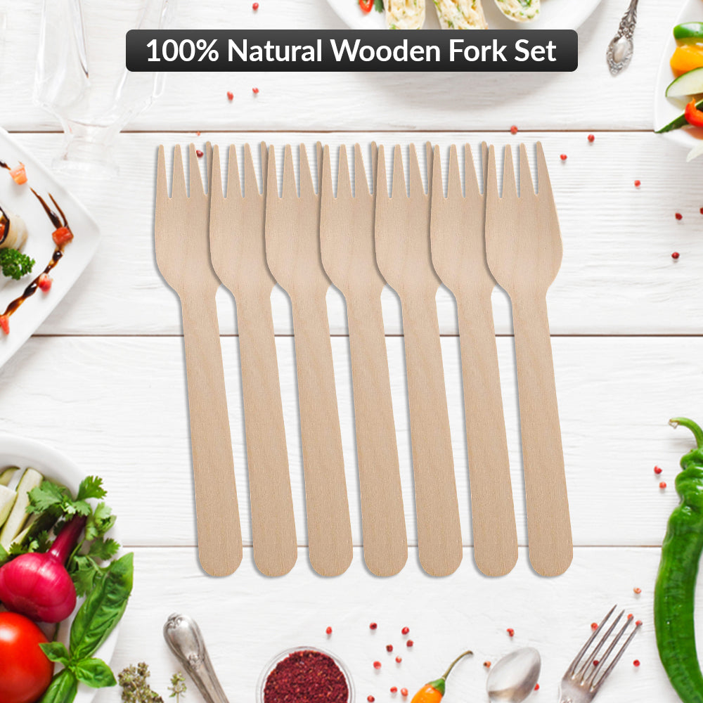 Disposable Wooden Cutlery Set