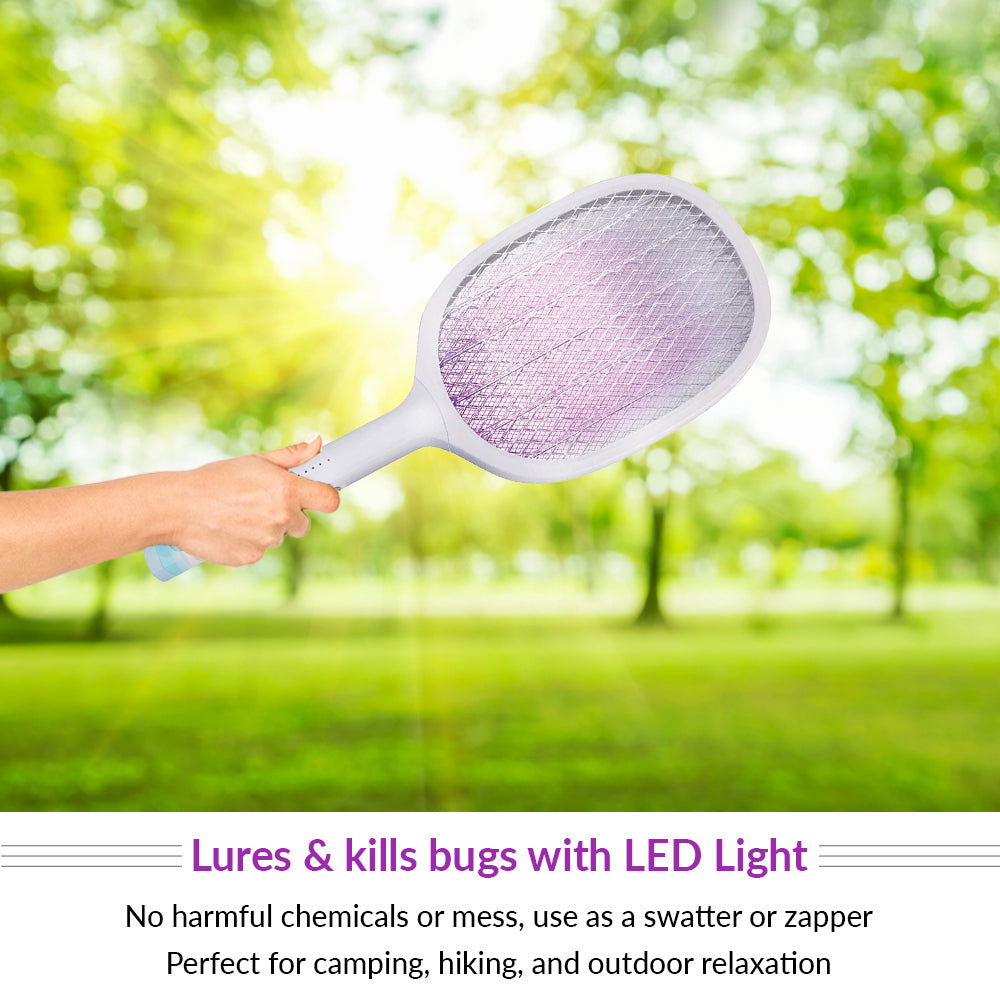 USB Rechargeable Bug Zapper & Swatter