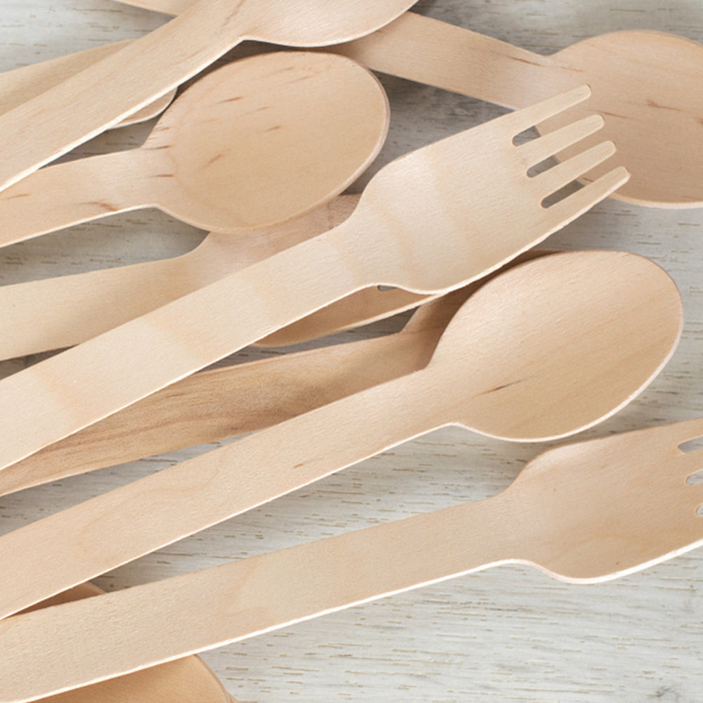 Disposable Wooden Cutlery Set