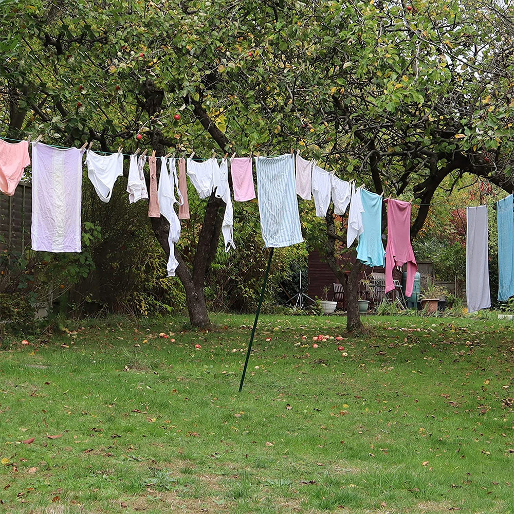 Clothes prop for washing line best sale