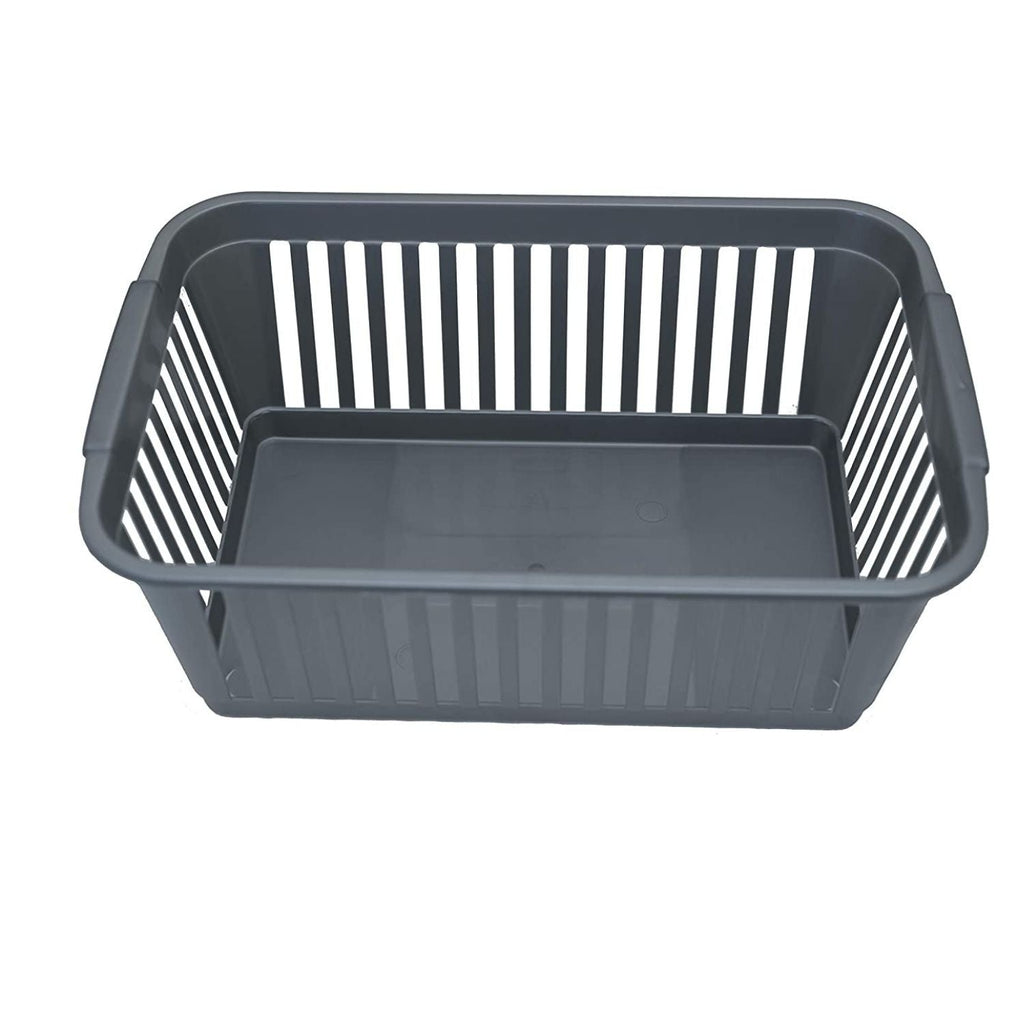 Silver Plastic Handy Baskets