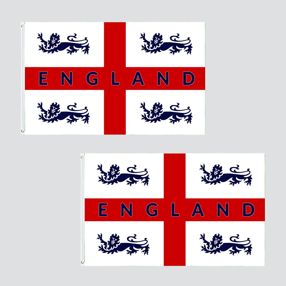 England 4 Lions Flag