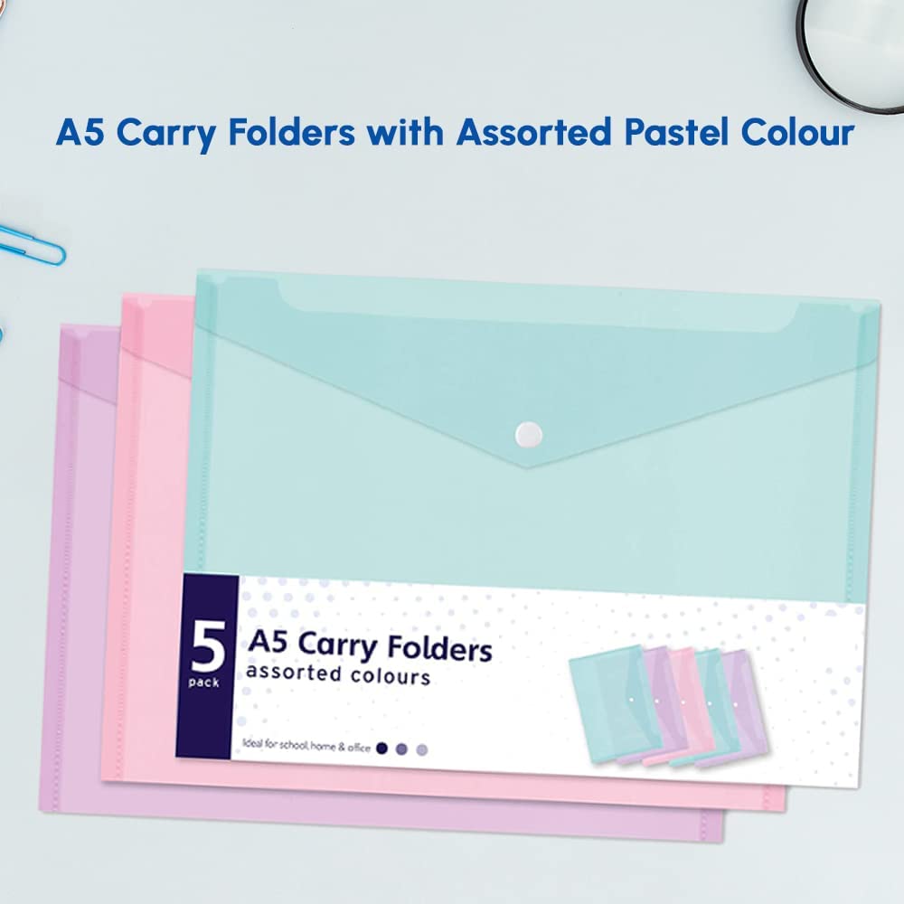 A5 Plastic Wallet