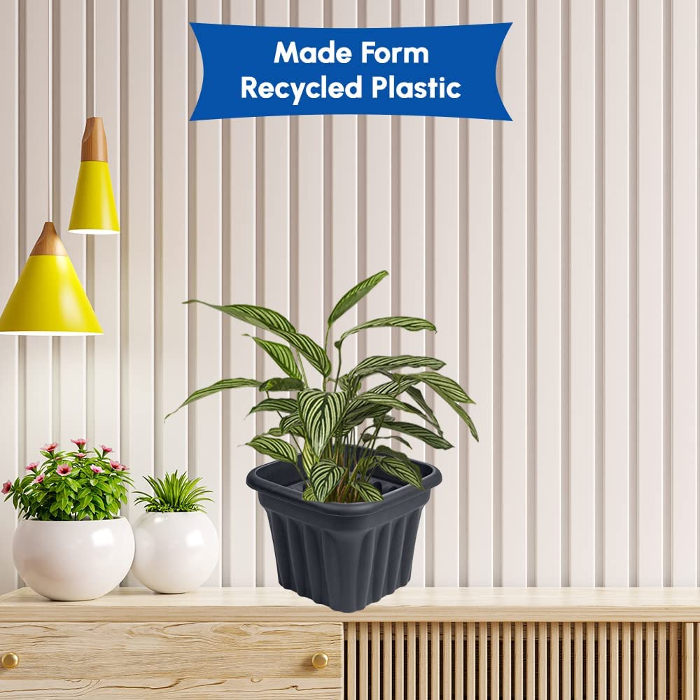 large grey planters