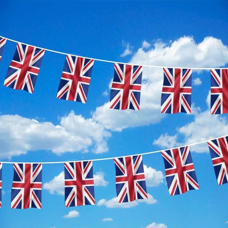 Rectangular UK Bunting Flags