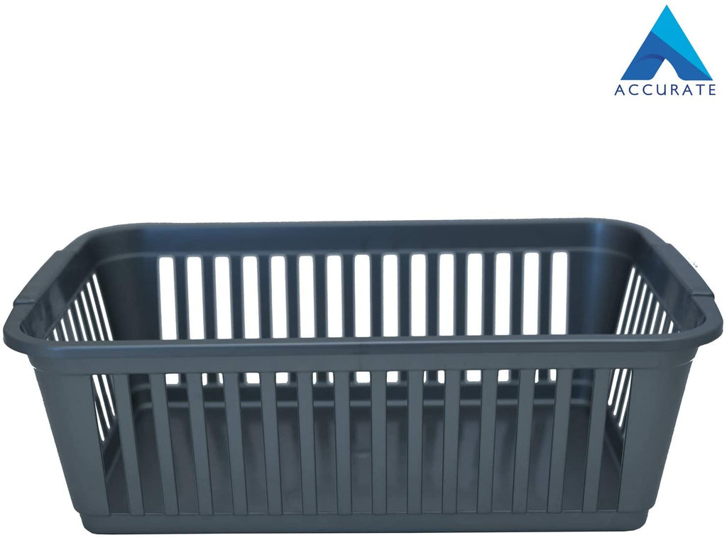 Silver Plastic Handy Baskets