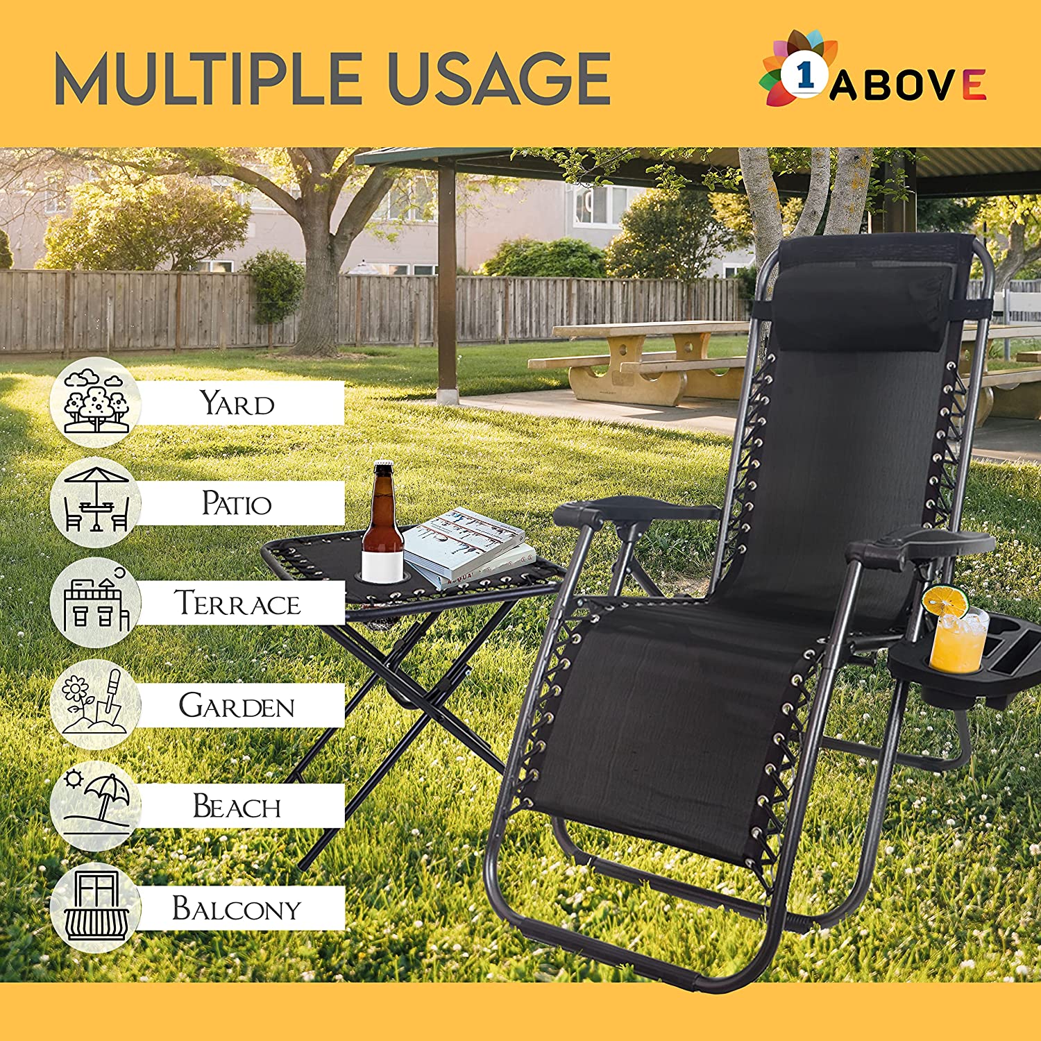 Wire garden top chairs b&m
